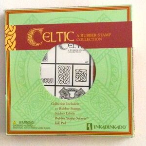 Celtic Rubber Stamp Collection by Inkadinkado